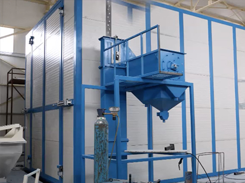 ERDEMLİ MAKİNA SHOT BLASTING CHAMBER