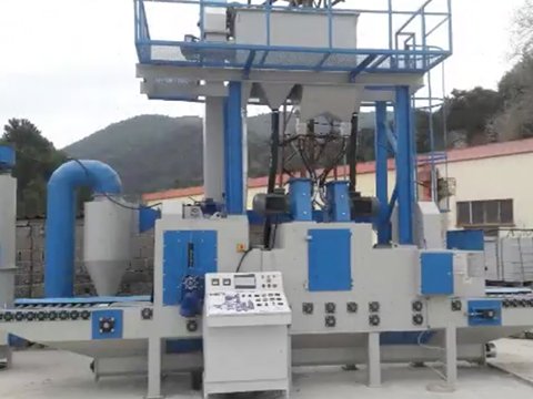 OMSAN MARBLE SHOT BLASTING MACHINE