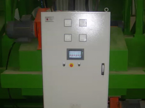 SHAFT SHOT BLASTING MACHINE