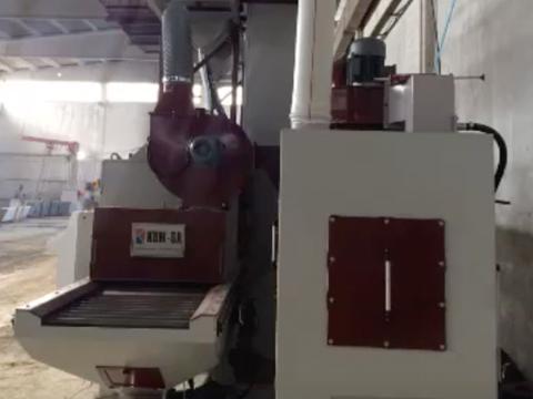 UTAŞ A.Ş. MARBLE SHOT BLASTING MACHINE